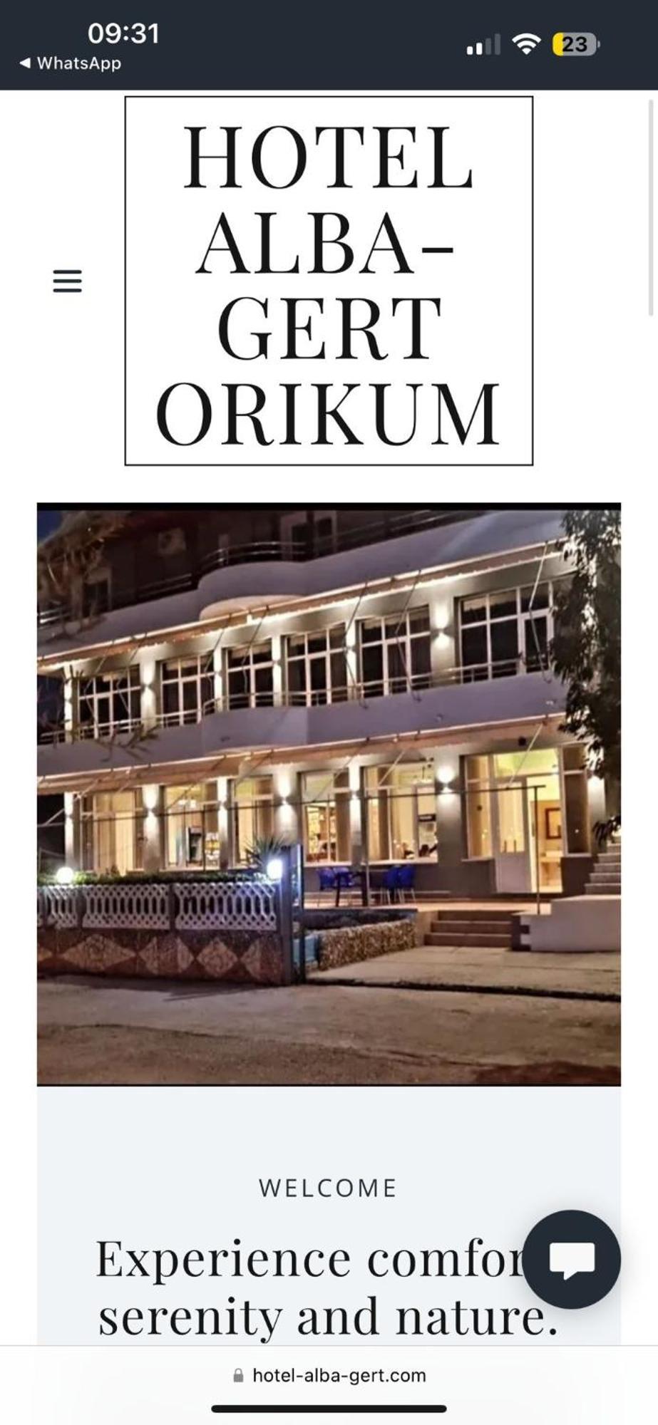 阿尔巴-格特酒店 奥里库姆 外观 照片